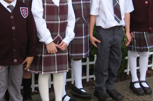 Children in a school uniform &#8211; en