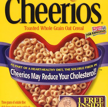 cheerios box cereal