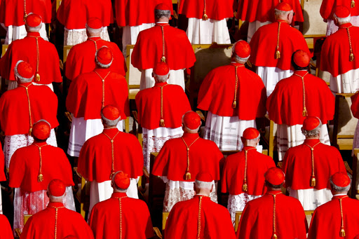 Cardinals attend a consistory at the Vatican. &#8211; en