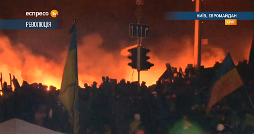 kiev protests live video