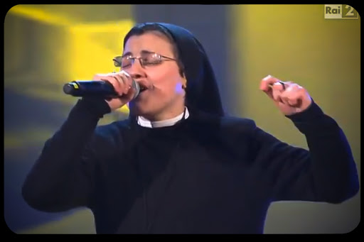 The Voices Singing Nun Evangeliser or Compromiser The Voice Italia RAI2