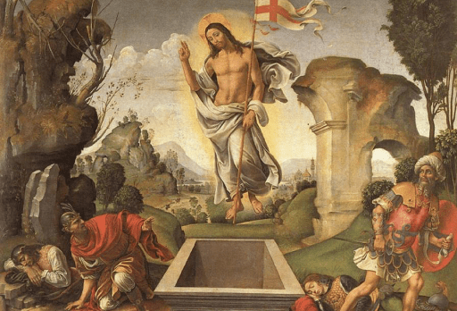 resurrection of jesus painting