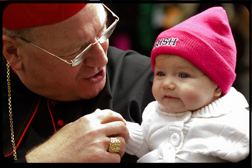 Cardinal Dolan Blesses Pregnant Mothers Unborn Babies Jeffrey Bruno