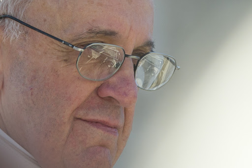 Pope Francis close-up