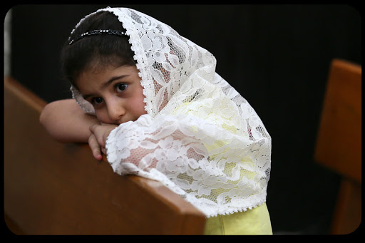 WEB Christian Girl Iraq Mosul 004 AFP KARIM SAHIB