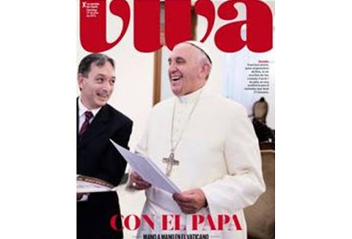 Viva cover with Francis