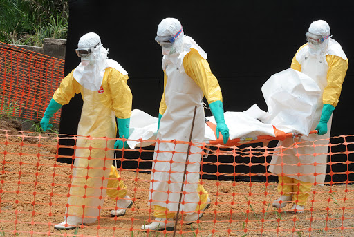 Ebola Virus &#8211; GUINEA, GUEKEDOU : Staff of the &#8216;Doctors without Borders&#8217;
