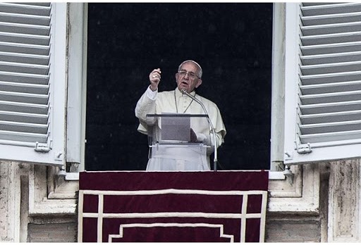 Pope Francis at Angelus Aug 10 2014