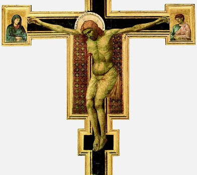 crucifix de santa maria novella de giotto &#8211; en