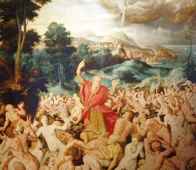 Detail of Tobias Fendt Vision of Ezekiel