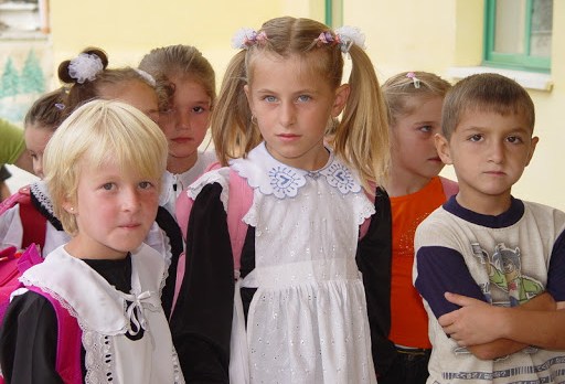 Albanian schoolchildren