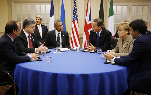 obama and European leaders discuss