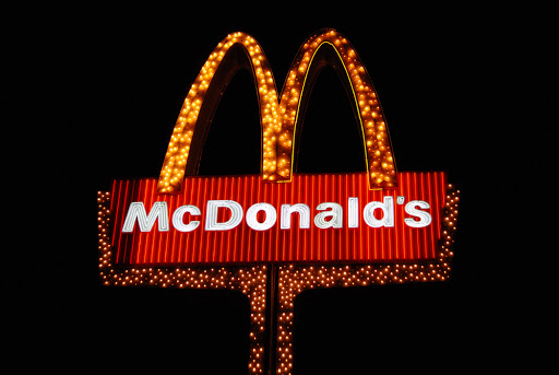 McDonalds sign in Las Vegas