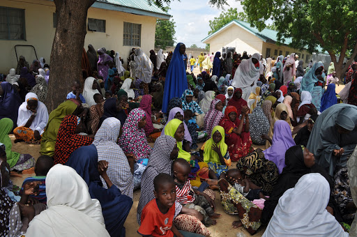 Civilians take refuge in Maiduguri, Nigeria