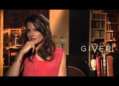 Katie Holmes Talks About The Giver