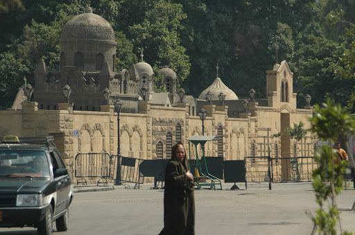 Coptic cemetery in Cairo