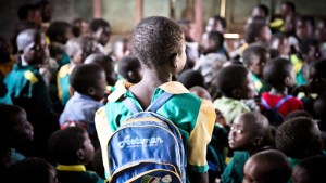 school children in Malawi