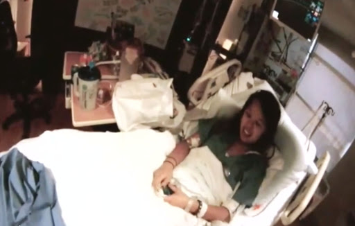 Nurse Nina Pham being treated for ebola