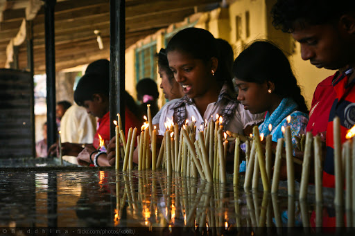 Candles in Sri Lanka