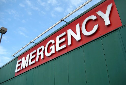 Generic emergency room sign