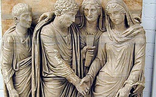 Matrimonio en la antigua Roma &#8211; en