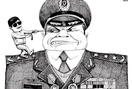 Chen Guangcheng cartoon