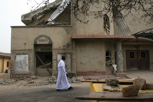 Iglesia destruida en Nigeria &#8211; en