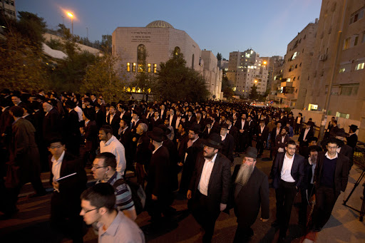 Israeli funeral of Jews killed in synagogue attack