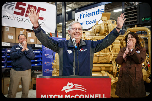 Mitch McConnell at campaign event