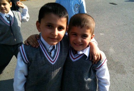School children in Istanbul
