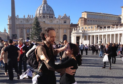 Argentine Tango at St. Peter&#8217;s Square on Pope Francis&#8217; 78th Birthday