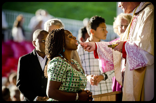 Eucharistic Congress in the Diocese of Trenton &#8211; communion &#8211; © Jeffrey Bruno / Aleteia