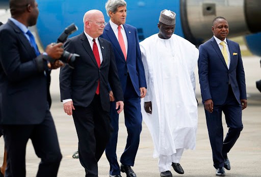John Kerry visits Nigeria Jan 2015
