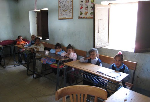 School children in Egypt