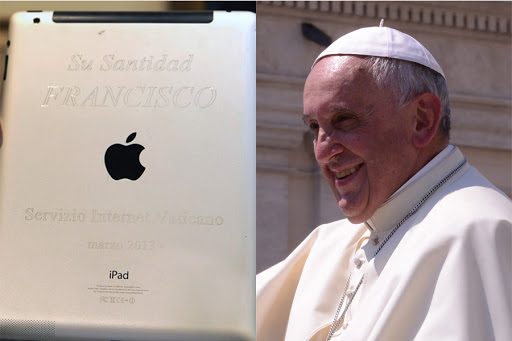 A iPad and Pope Francis &#8211; en