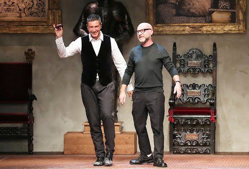 Stefano Gabbana and Domenico Dolce 2014