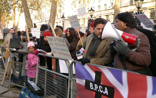Pakistani Christians rally in the UK against blasphemy laws back home 2009