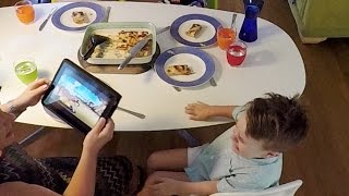 Tech at meal time