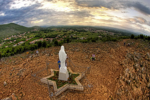 Hill of Apparition at Medjugorje