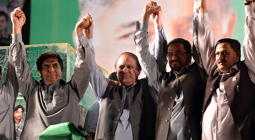 Nawaz Sharif Confident of Re-election