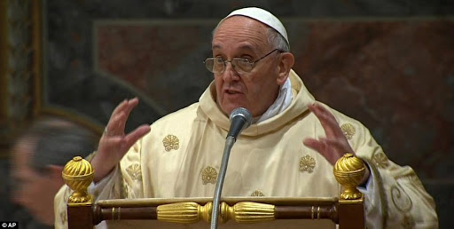 pope francis preaching &#8211; en