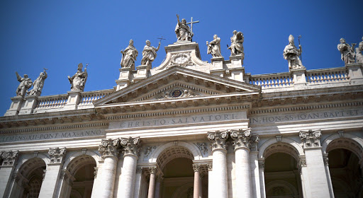 Francis taking possession of Lateran Basilica