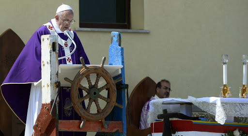 Home » News » Europe Comfort makes us indifferent to suffering of migrants, Pope says