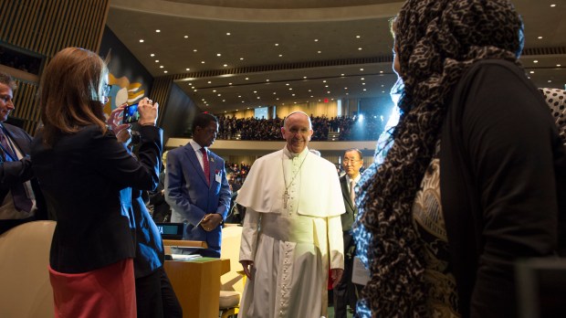 Visit of His Holiness Pope Francis to the United Nations.