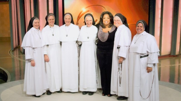 Dominican Sisters & Oprah at second show