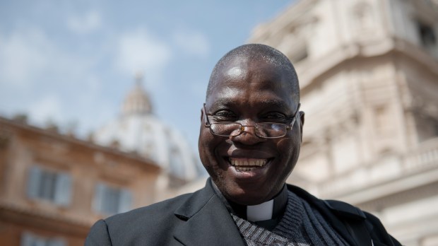 Archbishop Matthew Man-oso Ndagoso &#8211; © Antoine Mekary &#8211; ALETEIA &#8211; DSC8011
