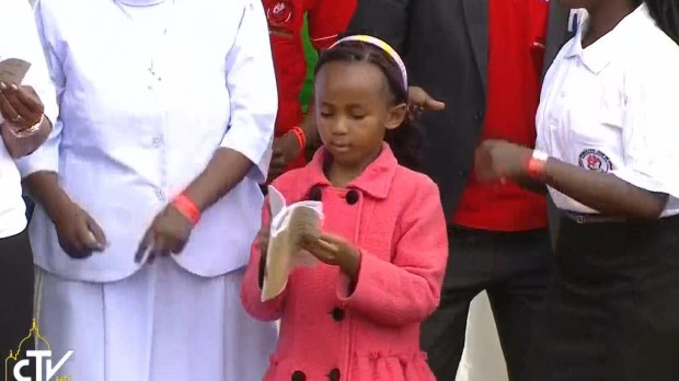 Nairobi mass girl