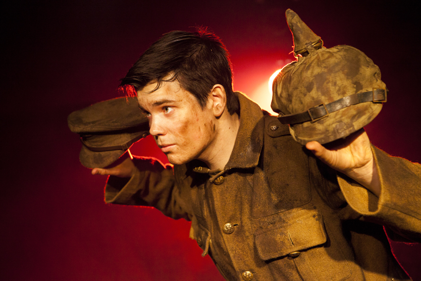 Alex Gwyther plays Private James Boyce in “Our Friends the Enemy”