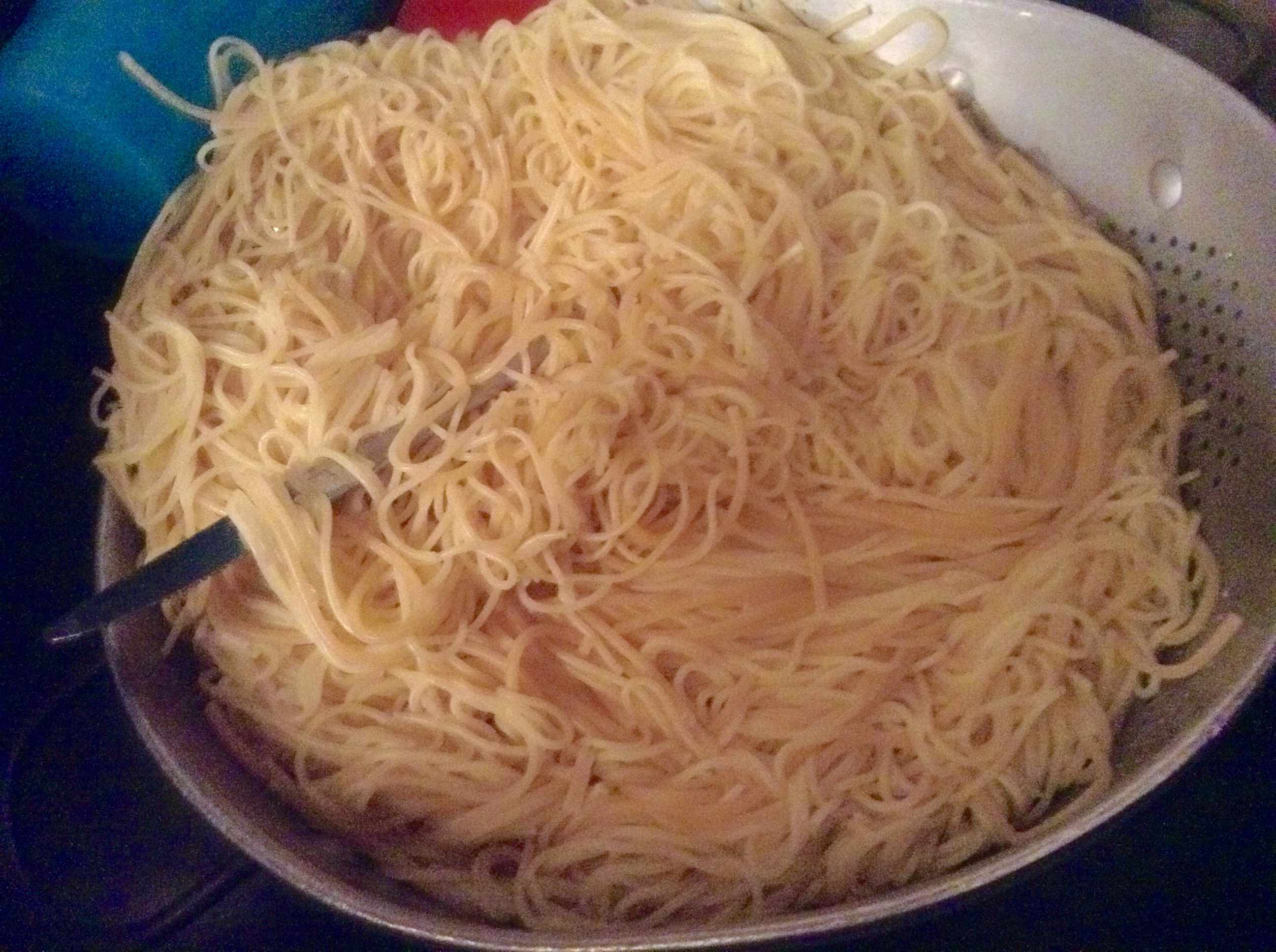 food blog spaghetti knife