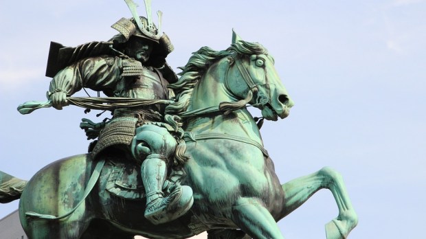 samurai warrior on horse